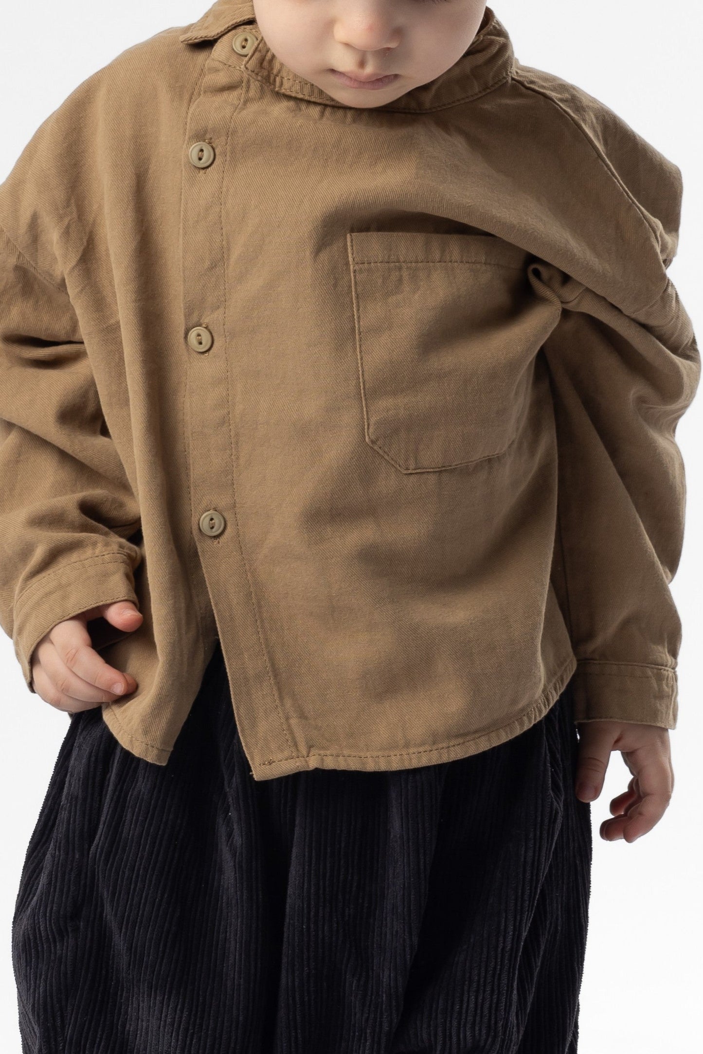 CHEMISE EN COTON ET LIN SEIJI