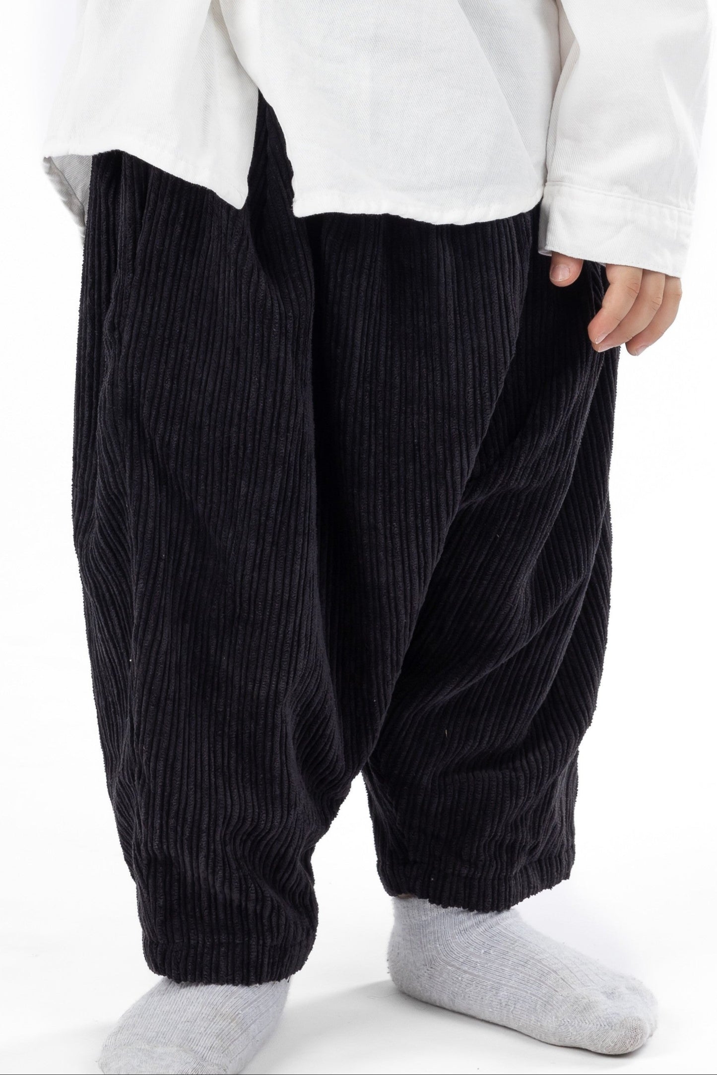 PANTALON EN VELOURS HAREUM