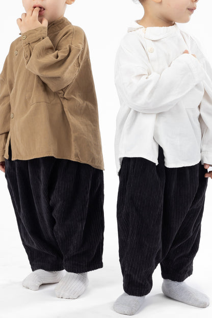 CHEMISE EN COTON ET LIN SEIJI