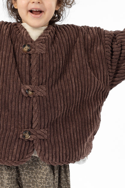 MANTEAU COURT EN VELOURS KAI