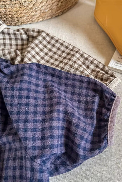 CHEMISE À CARREAUX TAÏ