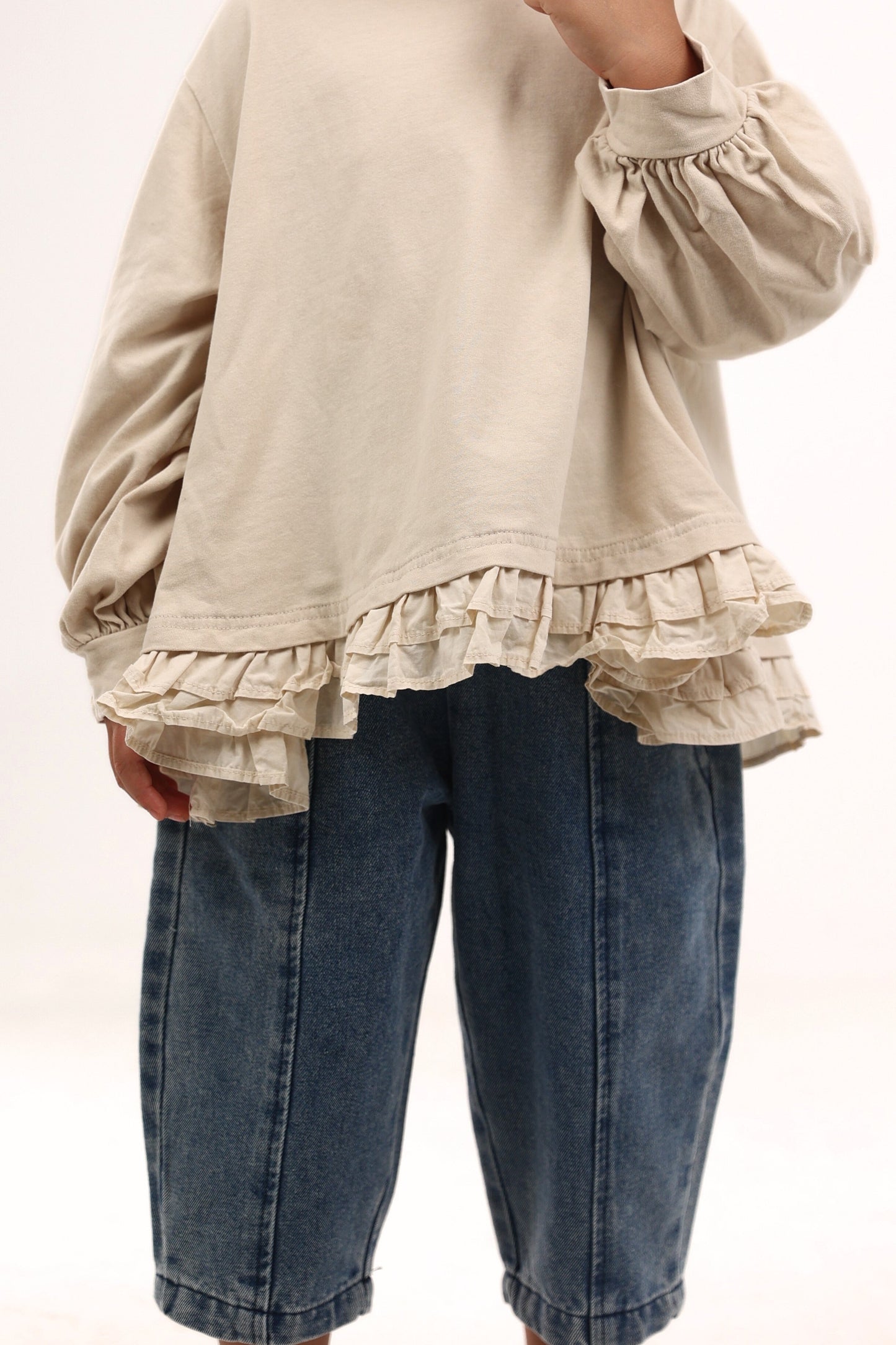 PANTALON EN DENIM BAJI